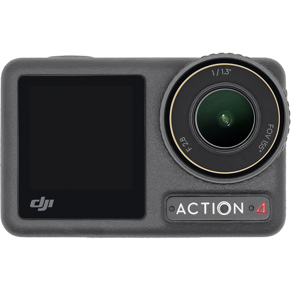 Camera video sport DJI Osmo Action 4 Standard Combo, Wi-Fi, Bluetooth, negru