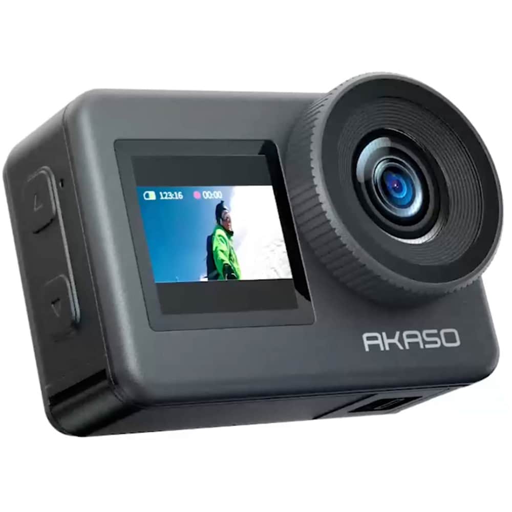 Camera video sport AKASO Brave 7, 4K, Wi-Fi, 20MP, negru