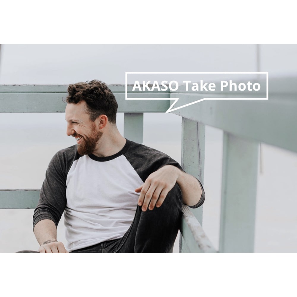 Camera video sport AKASO Brave 8, 4K, Wi-Fi, 48MP, negru