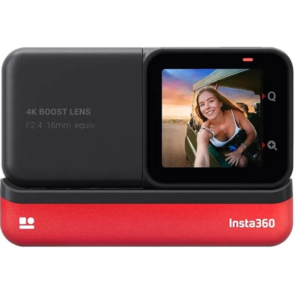 Camera video sport INSTA360 ONE RS Twin Edition, 5.7K, Wi-Fi, Bluetooth, negru