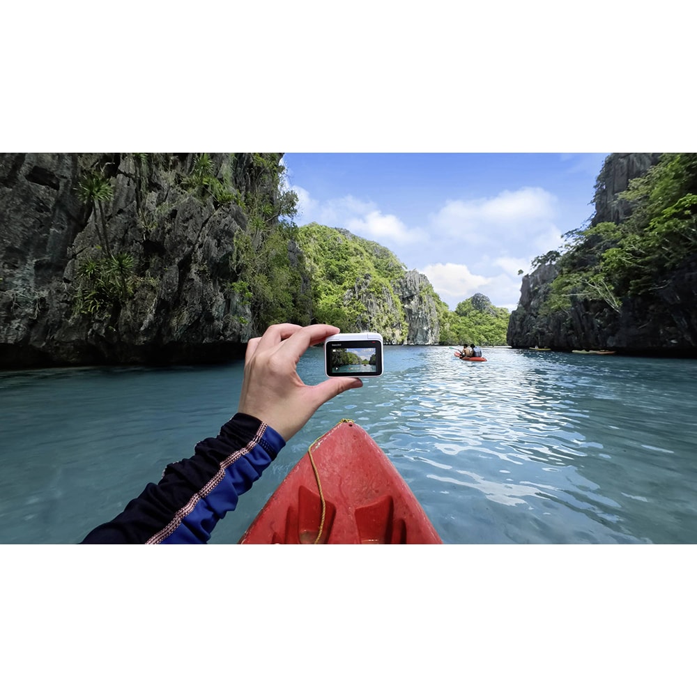 Camera video sport INSTA360 GO3, 64GB, Wi-Fi, Bluetooth, alb