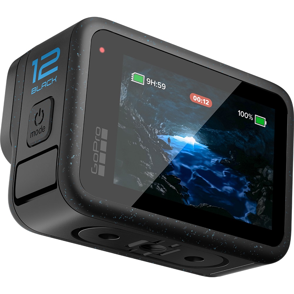 Camera video sport GoPro HERO12 Black Bundle, Wi-Fi, Bluetooth, negru
