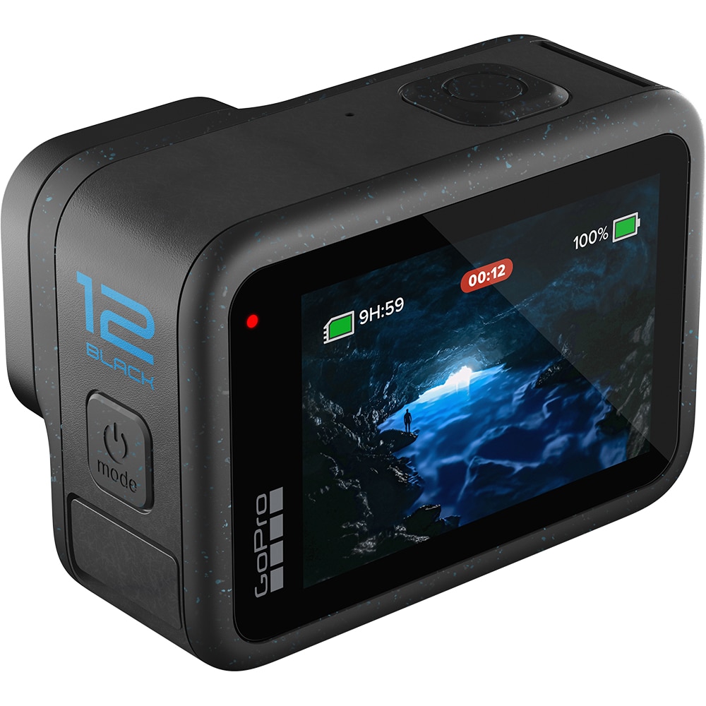 Camera video sport GoPro HERO12 Black Bundle, Wi-Fi, Bluetooth, negru