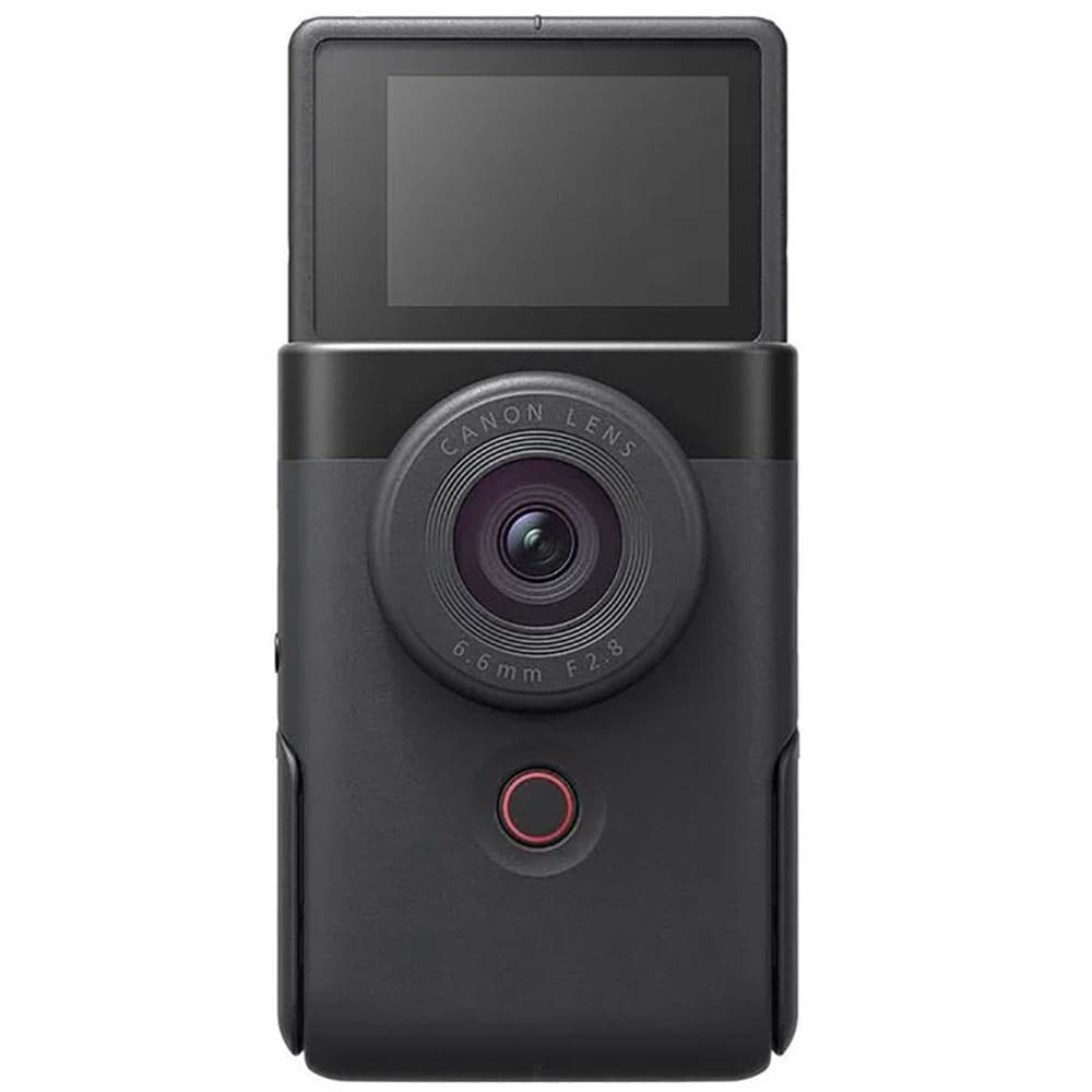 Kit Camera video basic Vlogging CANON Powershot V10, 4K, Wi-Fi, Bluetooth, negru