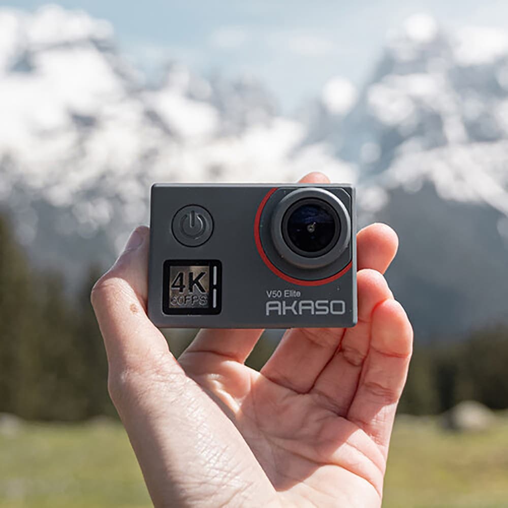 Camera video sport AKASO Brave V50 Elite, 4K, Wi-Fi, 20MP, negru