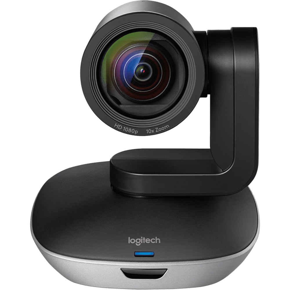 Camera Web LOGITECH Group, Full HD 1920 x 1080p, negru-argintiu