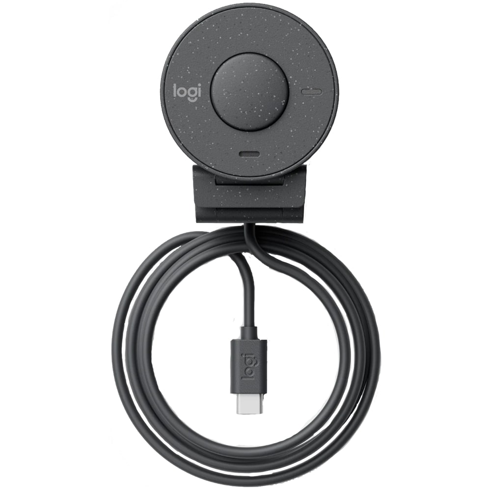 Camera Web LOGITECH Brio 300, Full HD 1080p, grafit