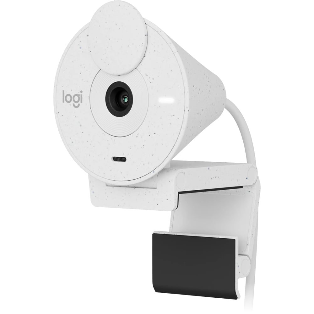 Camera Web LOGITECH Brio 300, Full HD 1080p, alb