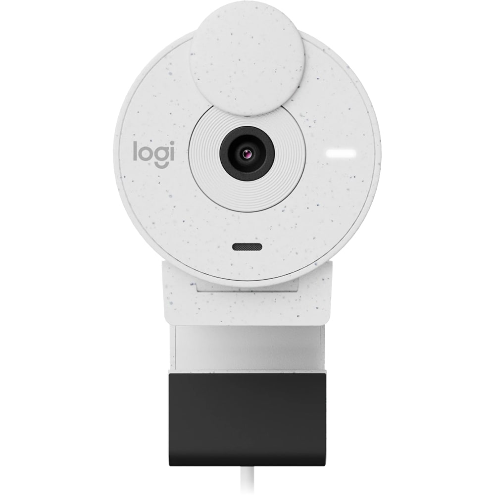 Camera Web LOGITECH Brio 300, Full HD 1080p, alb