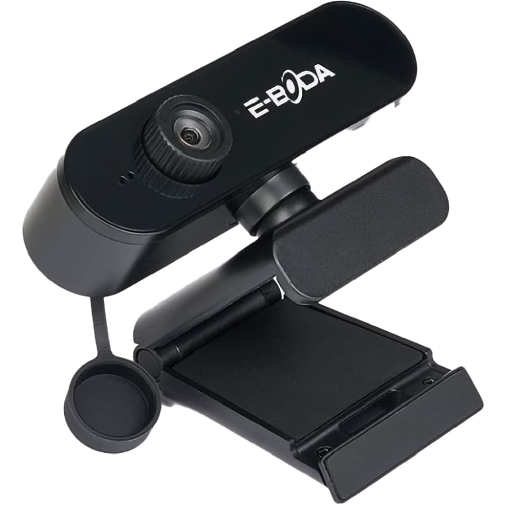 Camera web E-BODA CW100, Full HD 1080p, negru