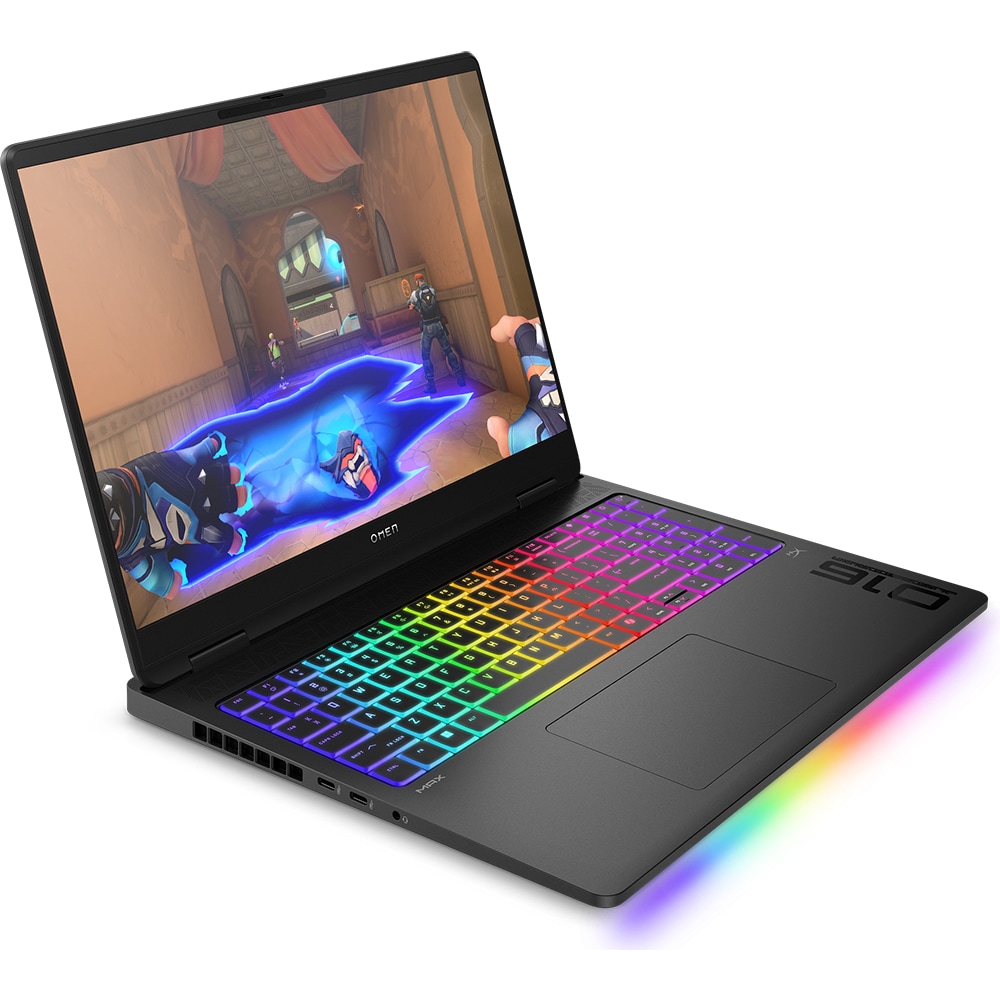 Laptop Gaming HP OMEN MAX 16-ah0098nn, Intel Core Ultra 9 275HX pana la 5.4GHz, 16" WQXGA, 64GB, SSD 2TB, NVIDIA GeForce RTX 5090 24GB, Free DOS, negru