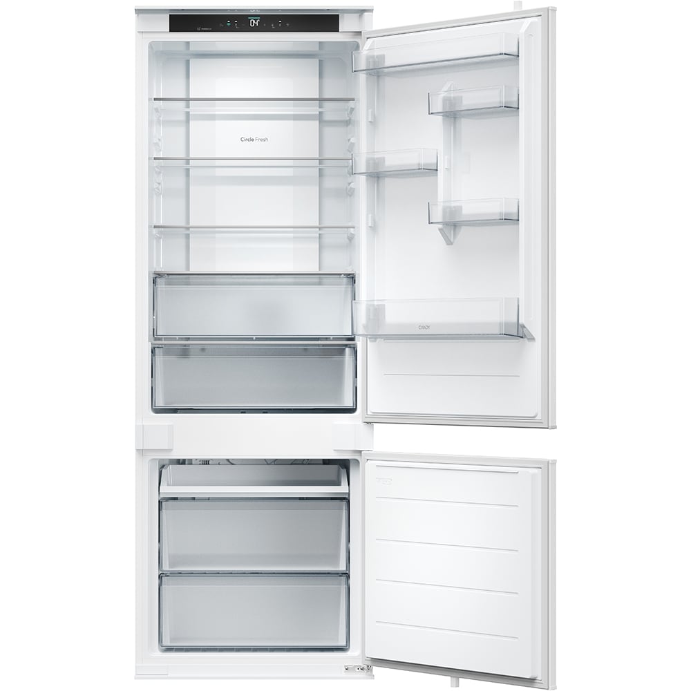 Combina frigorifica incorporabila CANDY CNBQT3719EW, Total No Frost, 382 l, H 193.5 cm, Clasa E, Wi-Fi