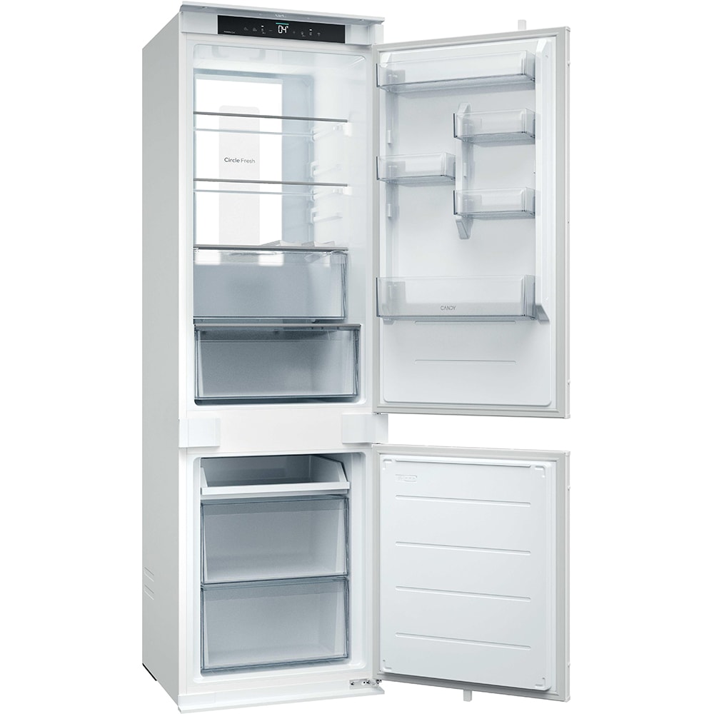 Combina frigorifica incorporabila CANDY CNBQT5518E, Total No Frost, 251 l, H 177.2 cm, Clasa E