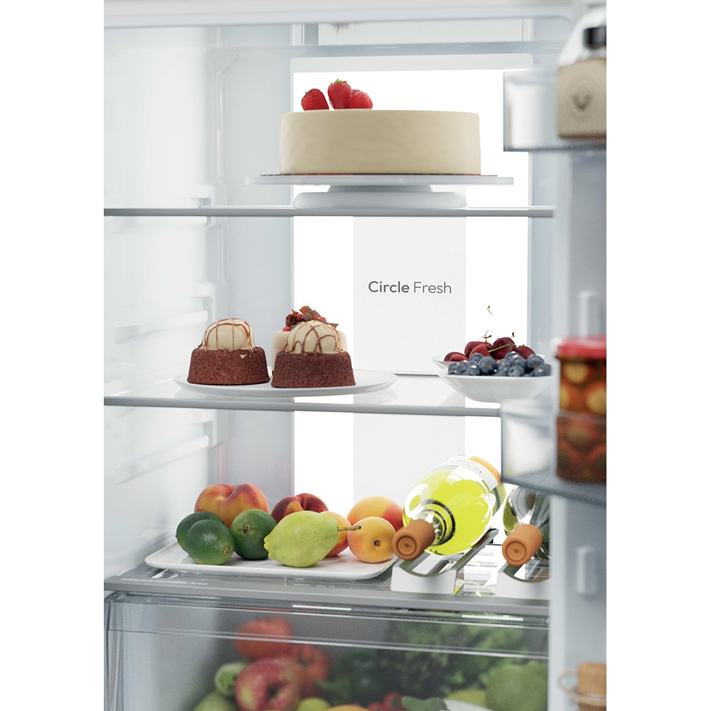 Combina frigorifica incorporabila CANDY CNBQT5518E, Total No Frost, 251 l, H 177.2 cm, Clasa E