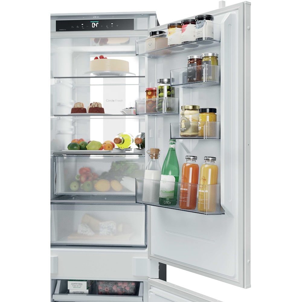 Combina frigorifica incorporabila CANDY CNBQT5518E, Total No Frost, 251 l, H 177.2 cm, Clasa E