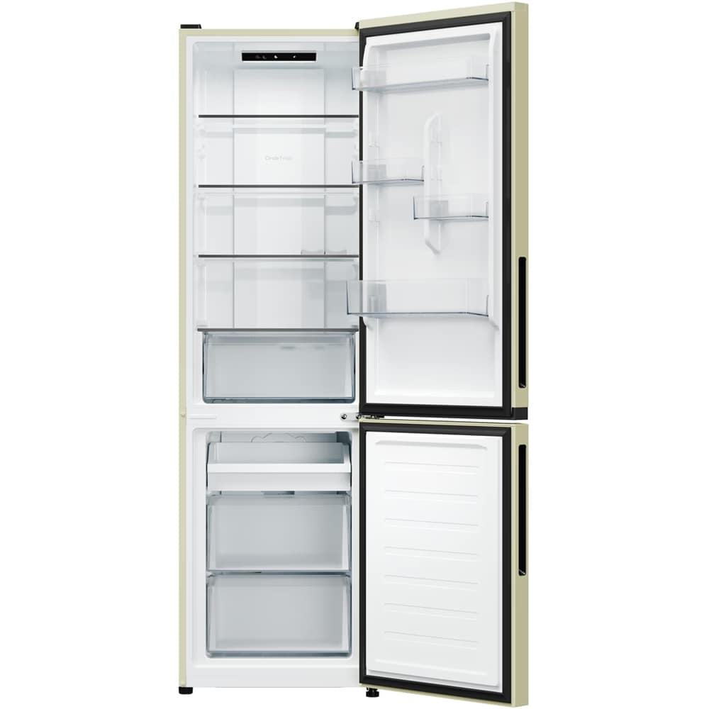 Combina frigorifica CANDY CNCQ2T518EC, No Frost, 279 l, H 182.5 cm, Clasa E, crem