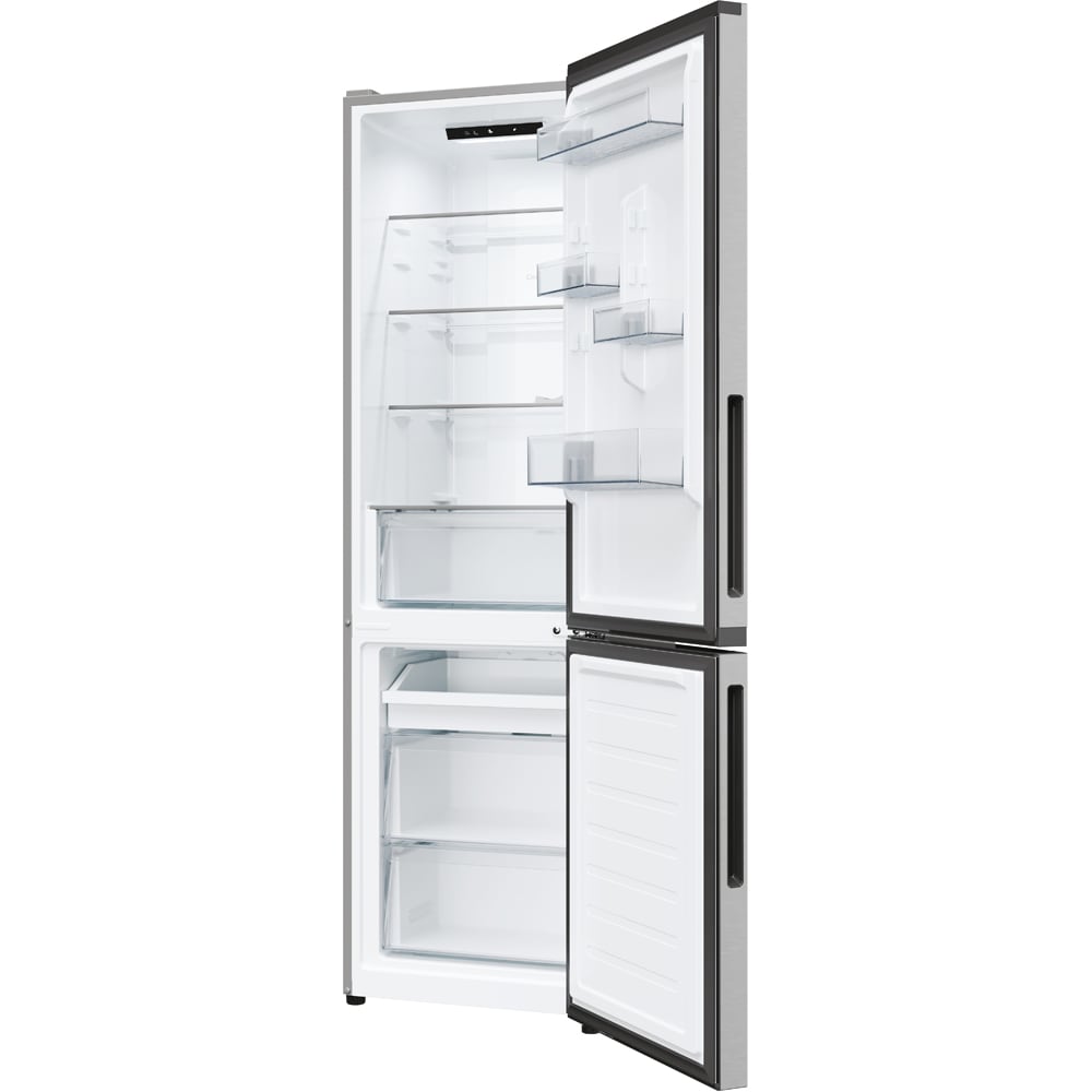 Combina frigorifica CANDY CNCQ2T518EX, No Frost, 279 l, H 182 cm, Clasa E, Wi-Fi, inox