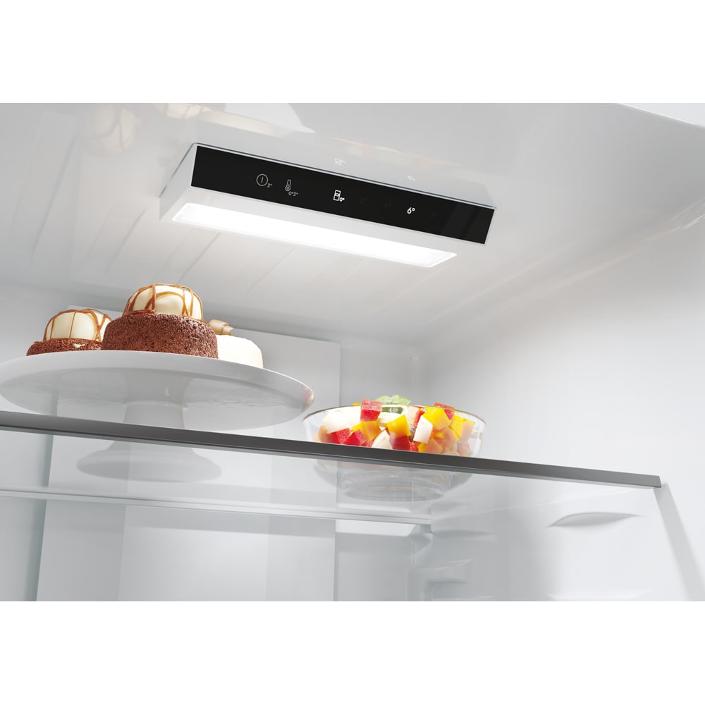 Combina frigorifica CANDY CNCQ2T518EX, No Frost, 279 l, H 182 cm, Clasa E, Wi-Fi, inox