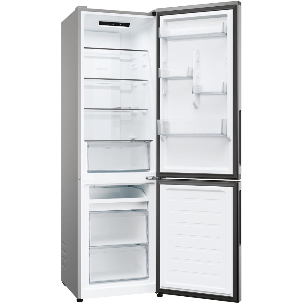 Combina frigorifica CANDY CNCQ2T518EX, No Frost, 279 l, H 182 cm, Clasa E, Wi-Fi, inox