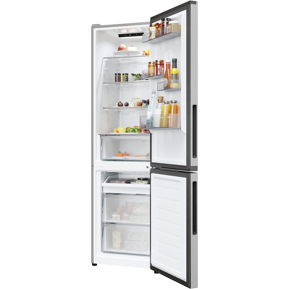 Combina frigorifica CANDY CNCQ2T518EX, No Frost, 279 l, H 182 cm, Clasa E, Wi-Fi, inox