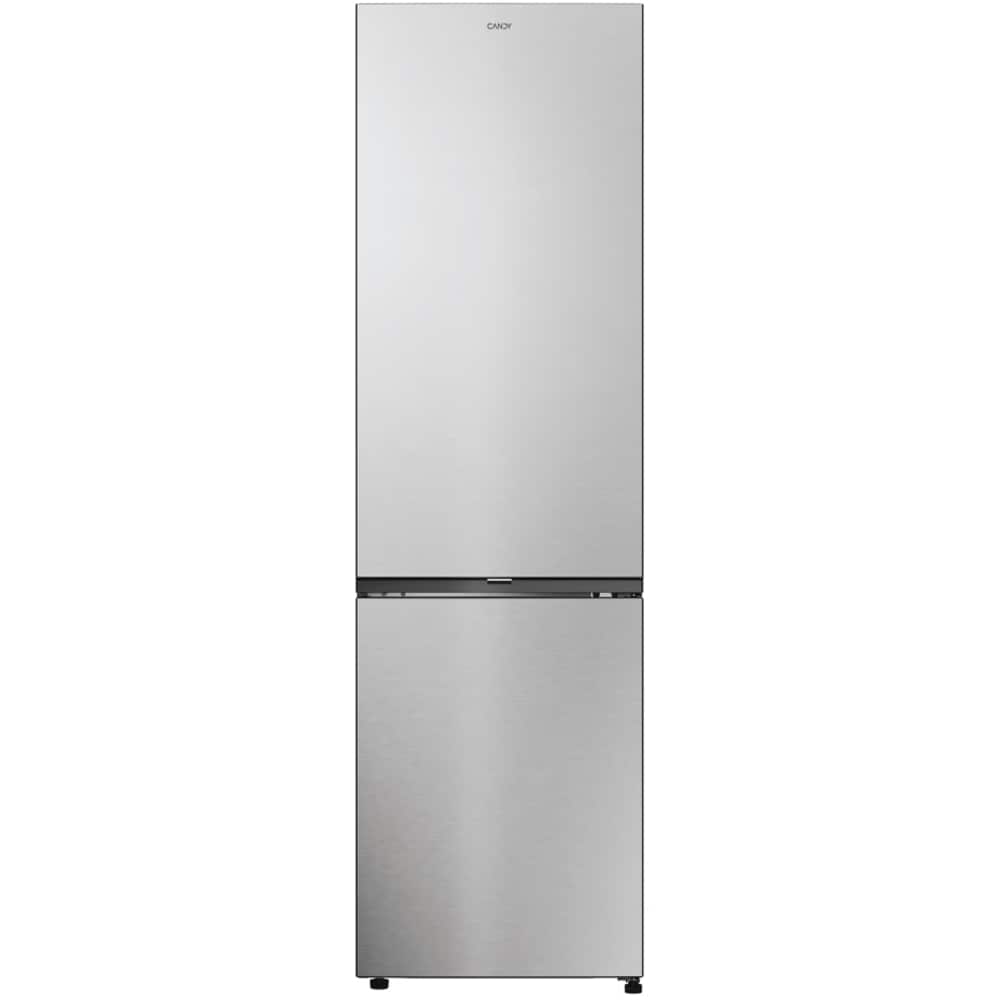 Combina frigorifica CANDY CNCQ2T620CX, No Frost, 409 l, H 205 cm, Clasa C, argintiu