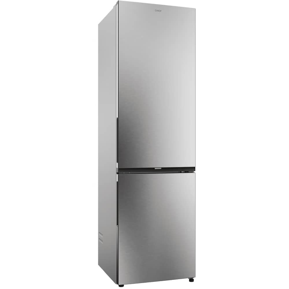 Combina frigorifica CANDY CNCQ2T620CX, No Frost, 409 l, H 205 cm, Clasa C, argintiu