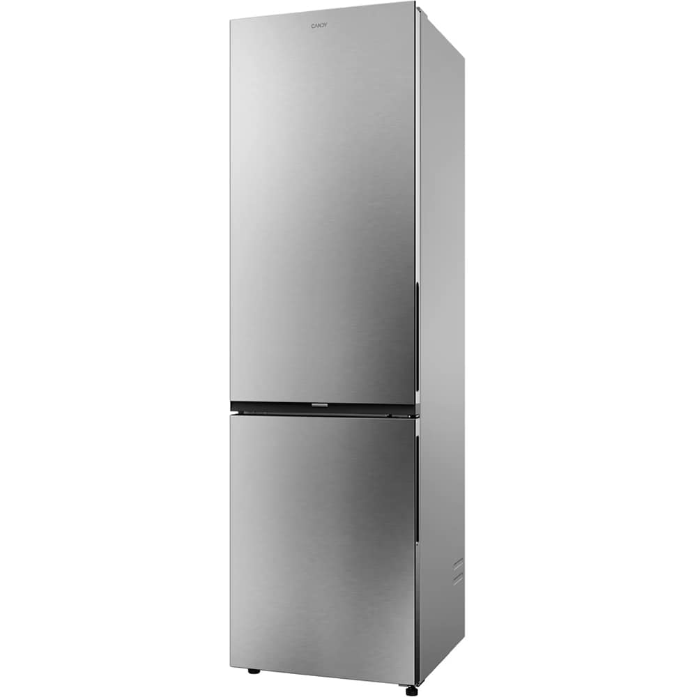 Combina frigorifica CANDY CNCQ2T620CX, No Frost, 409 l, H 205 cm, Clasa C, argintiu