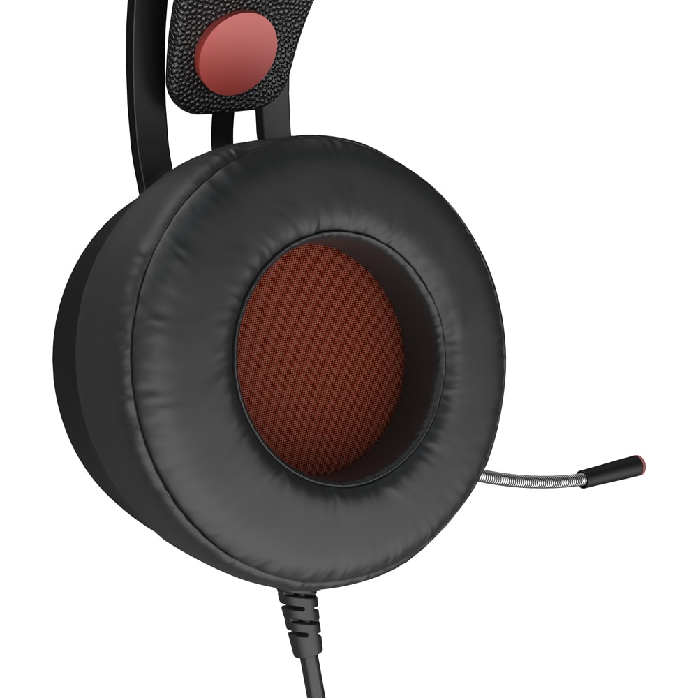 Casti Gaming CANYON Interceptor GH-8A, USB, 3.5mm, stereo, negru