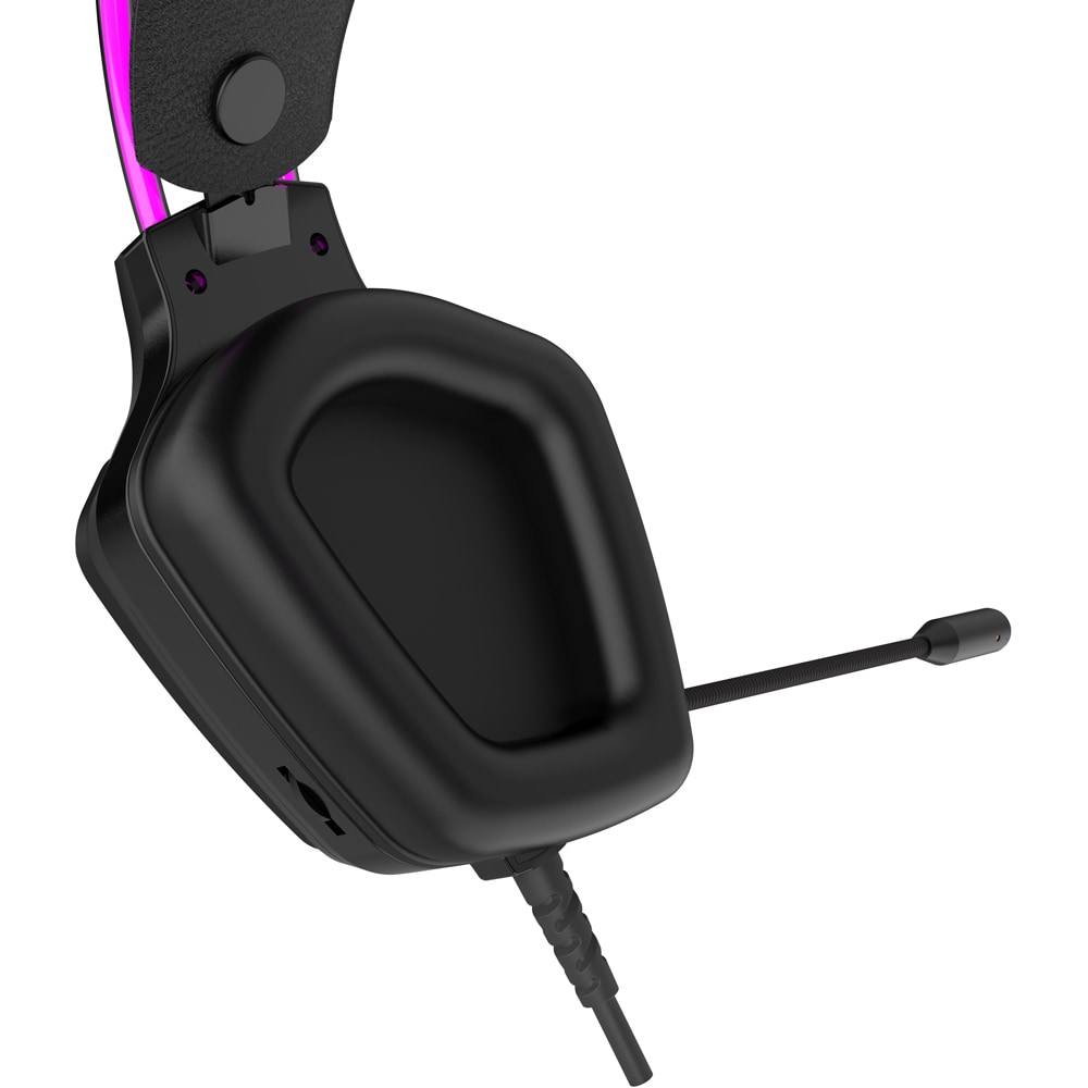 Casti Gaming CANYON Darkless GH-9A, USB, 3.5mm, stereo, negru