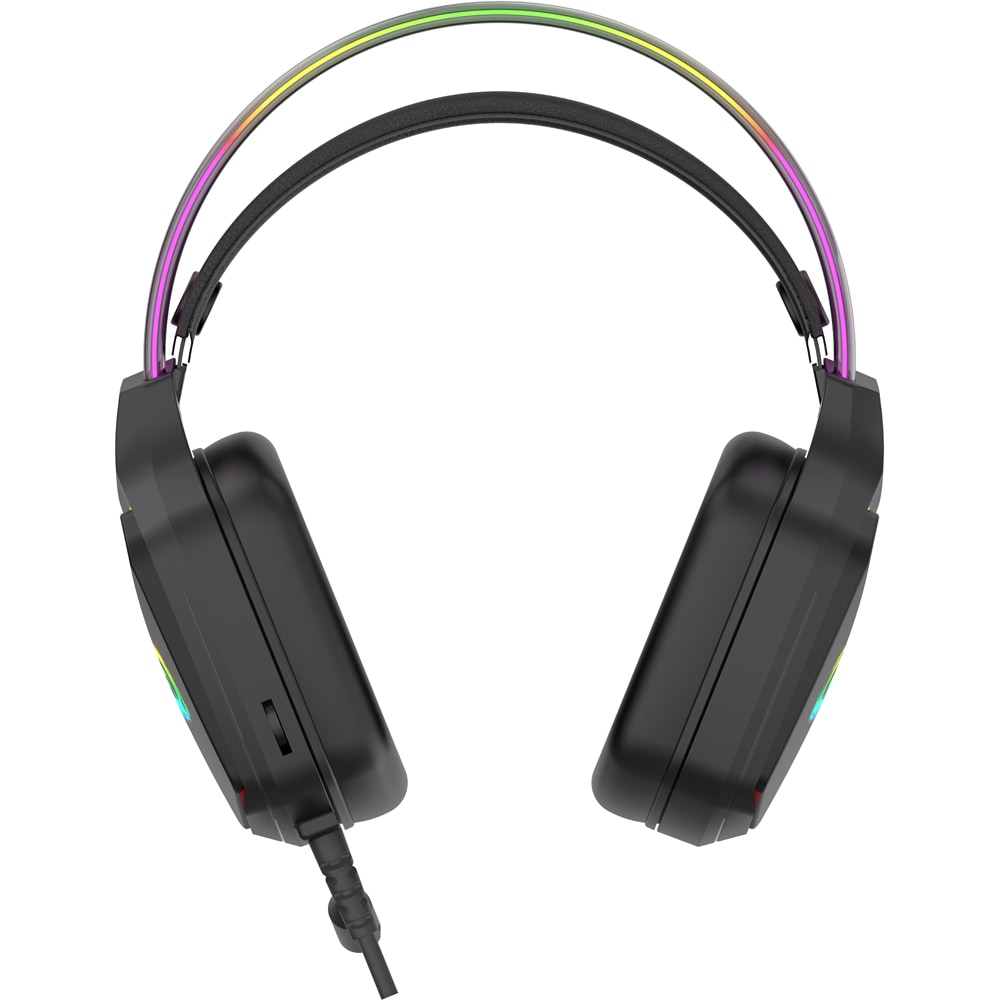 Casti Gaming CANYON Darkless GH-9A, USB, 3.5mm, stereo, negru