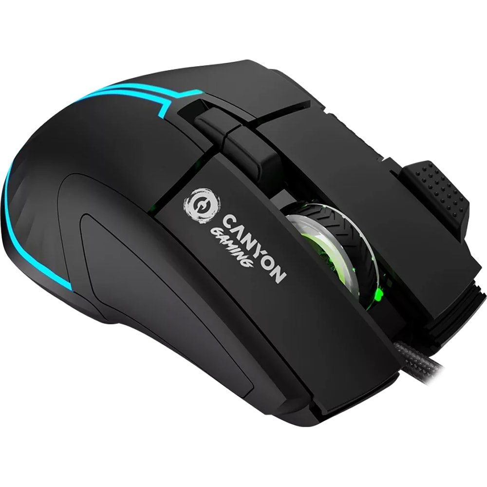 Mouse Gaming CANYON Fortnax GM-636, 20000 dpi, negru