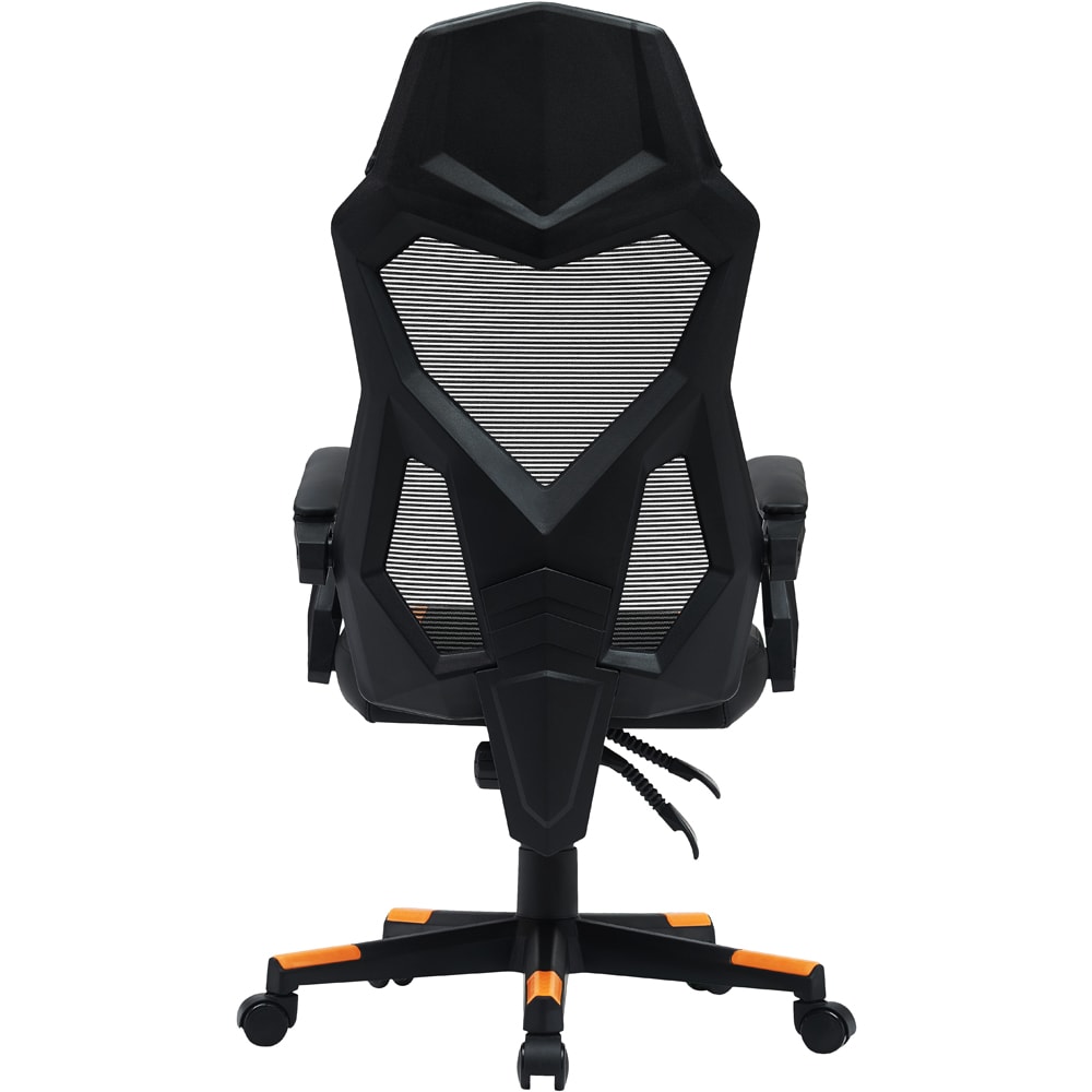 Scaun Gaming CANYON Flow MCH01, negru-portocaliu