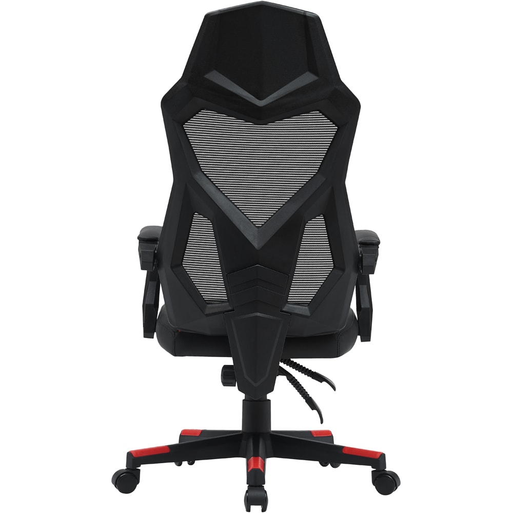 Scaun Gaming CANYON Flow MCH01, negru-rosu