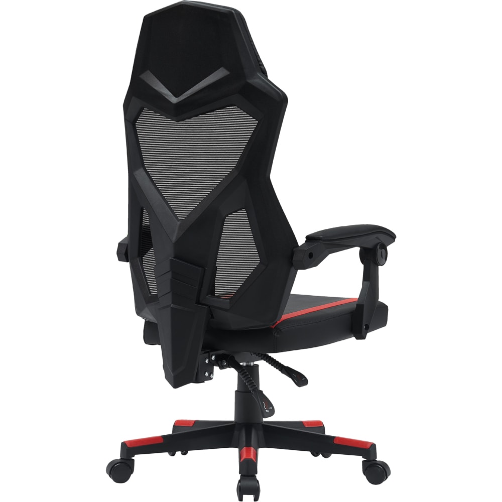 Scaun Gaming CANYON Flow MCH01, negru-rosu