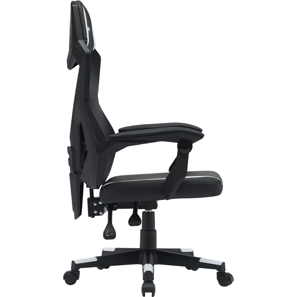 Scaun Gaming CANYON Flow MCH01, negru-alb