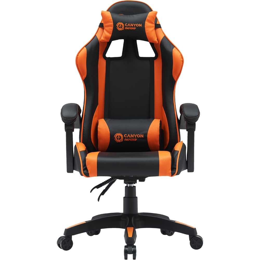 Scaun Gaming CANYON Core SGCH2, negru-portocaliu
