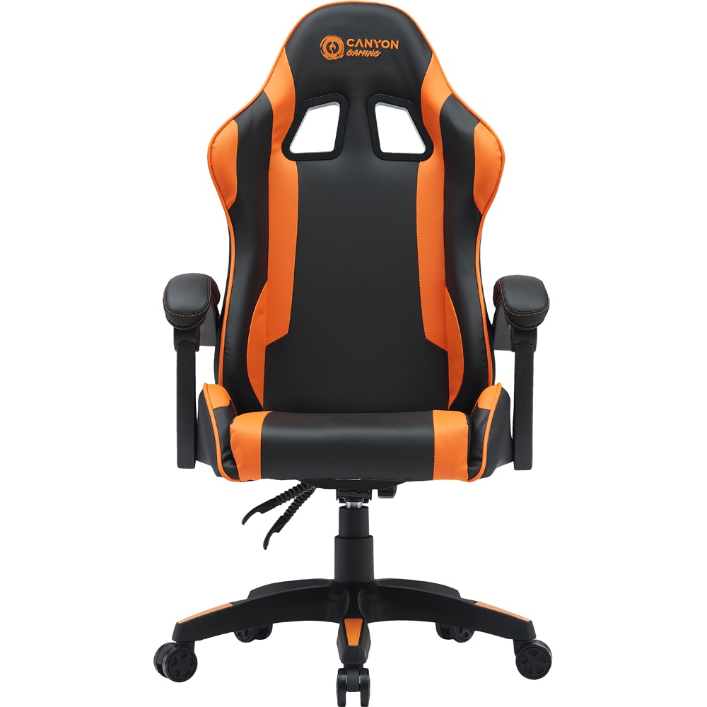 Scaun Gaming CANYON Core SGCH2, negru-portocaliu