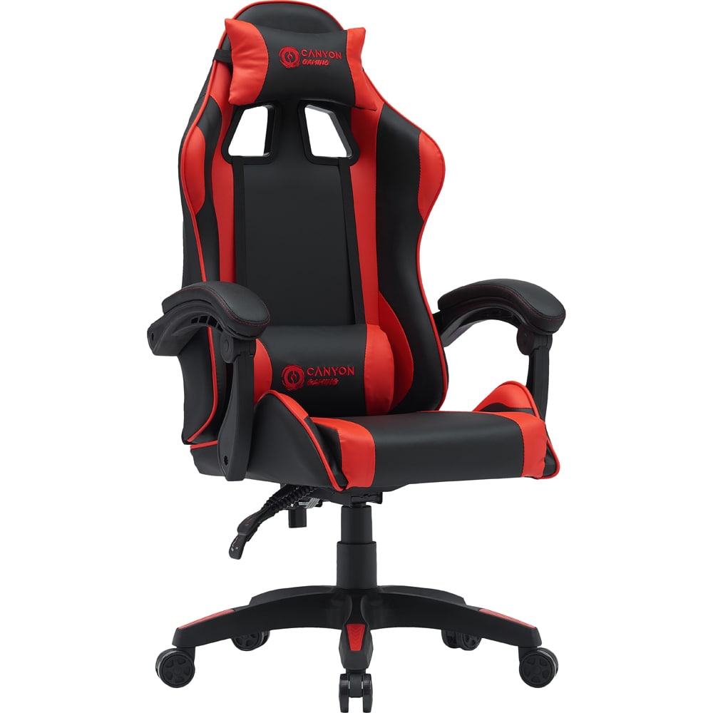 Scaun Gaming CANYON Core SGCH2, negru-rosu