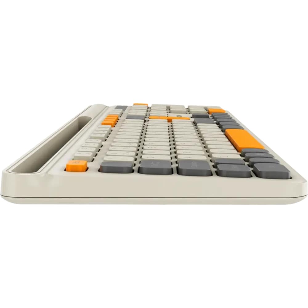 Tastatura Wireless CANYON HKB-W03, USB, Layout US, bej