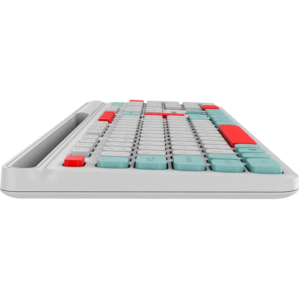 Kit tastatura si mouse wireless CANYON HSET-W5, USB, alb