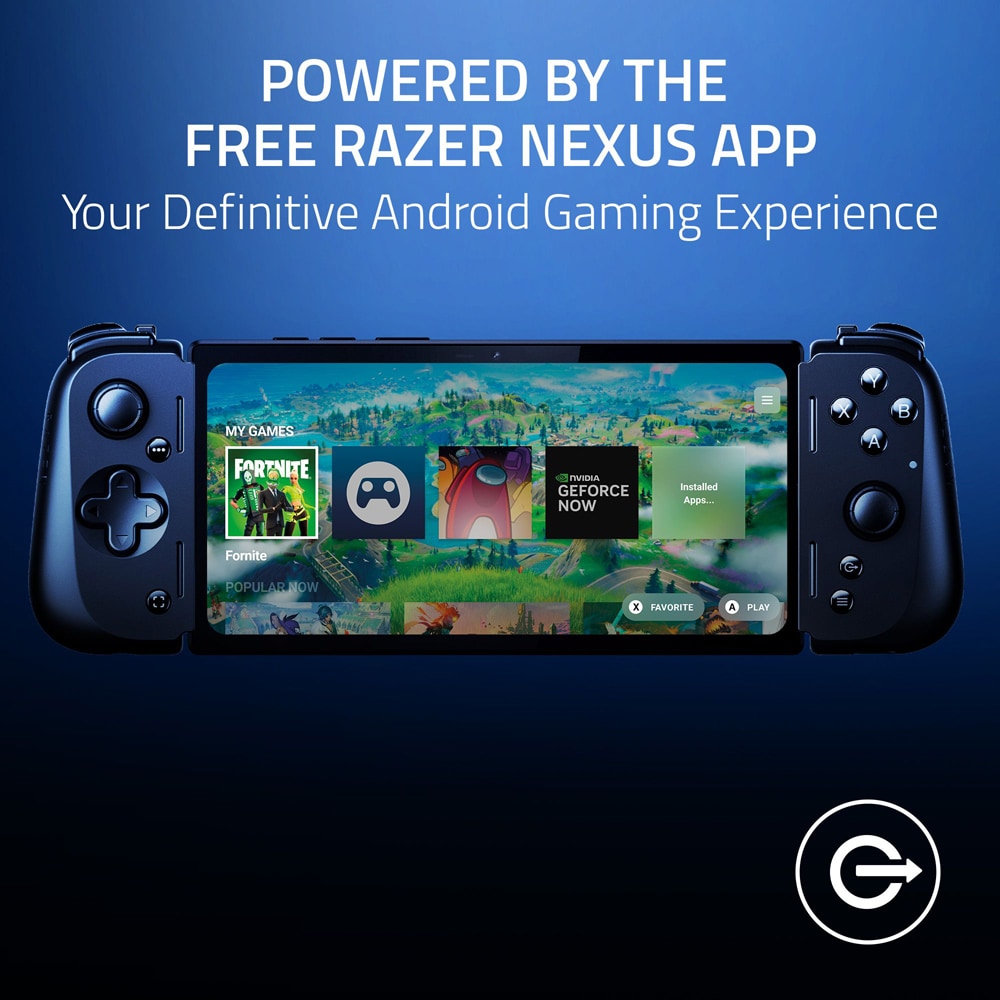 Consola portabila gaming RAZER Edge WiFi + Kishi V2 Pro, 128GB, negru