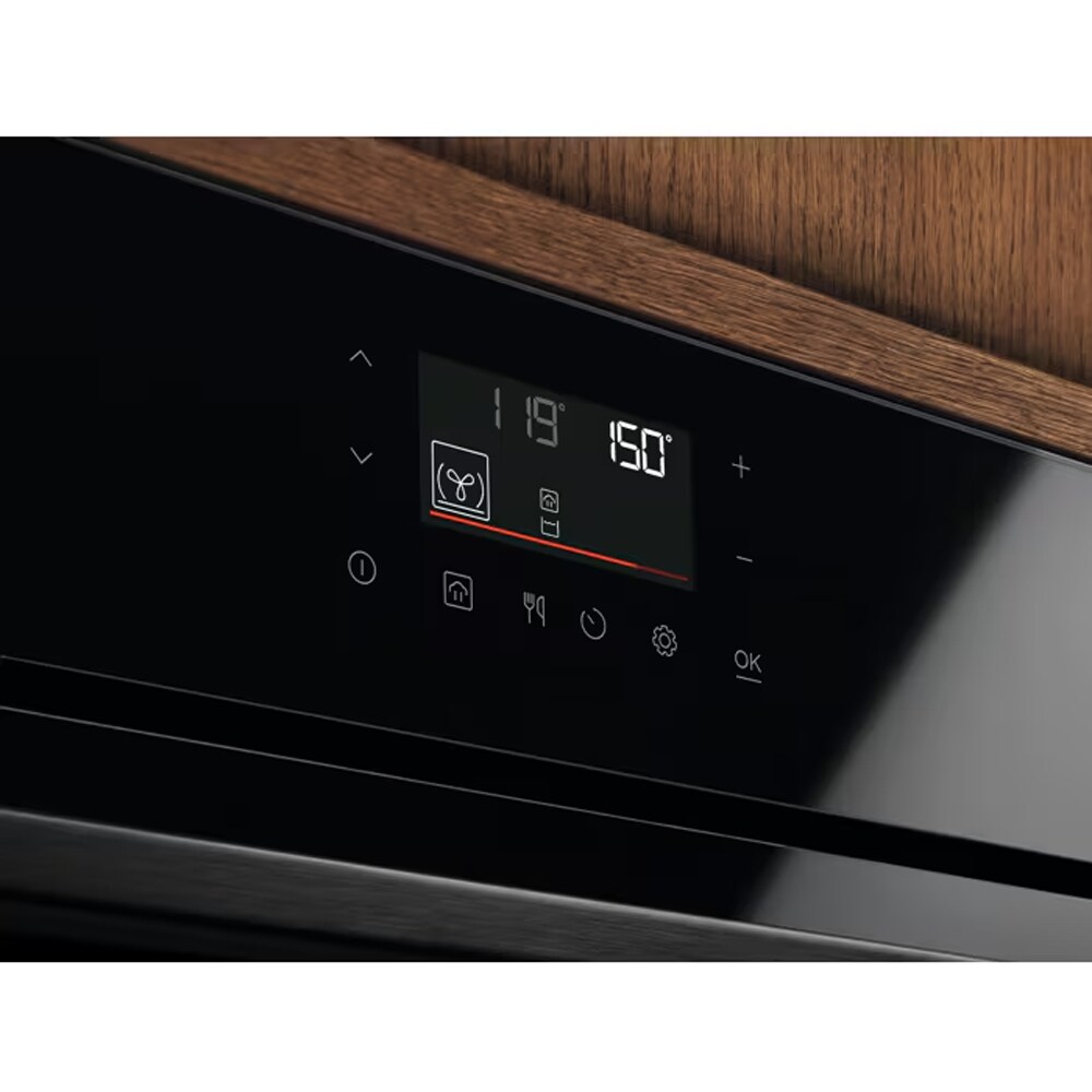 Cuptor incorporabil ELECTROLUX SurroundCook COD7C37Z, Electric, SteamBake, Autocuratare catalitica, 72 l, Clasa A+, negru