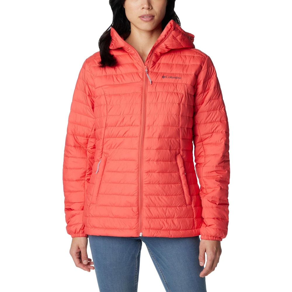 Jacheta femei COLUMBIA Silver Falls Hooded, marimea S, rosu