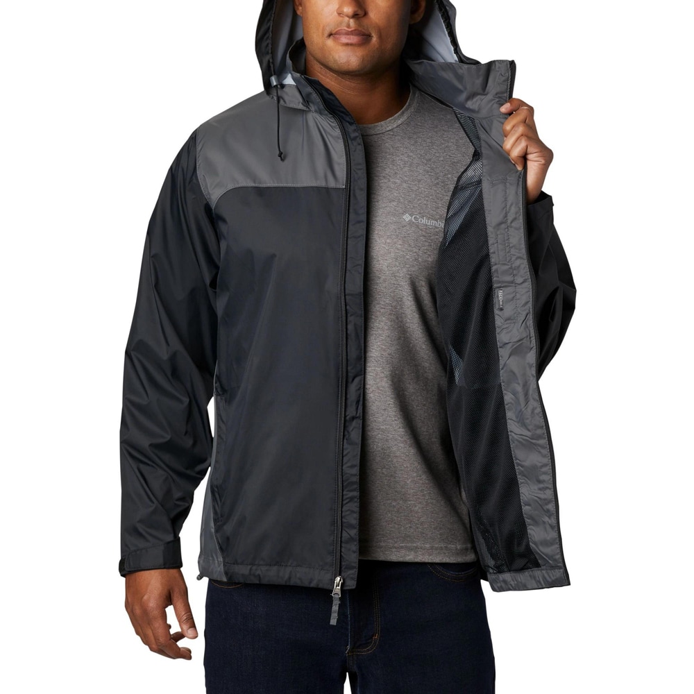 Jacheta barbati COLUMBIA Glennaker Lake Rain, marimea S, negru-gri