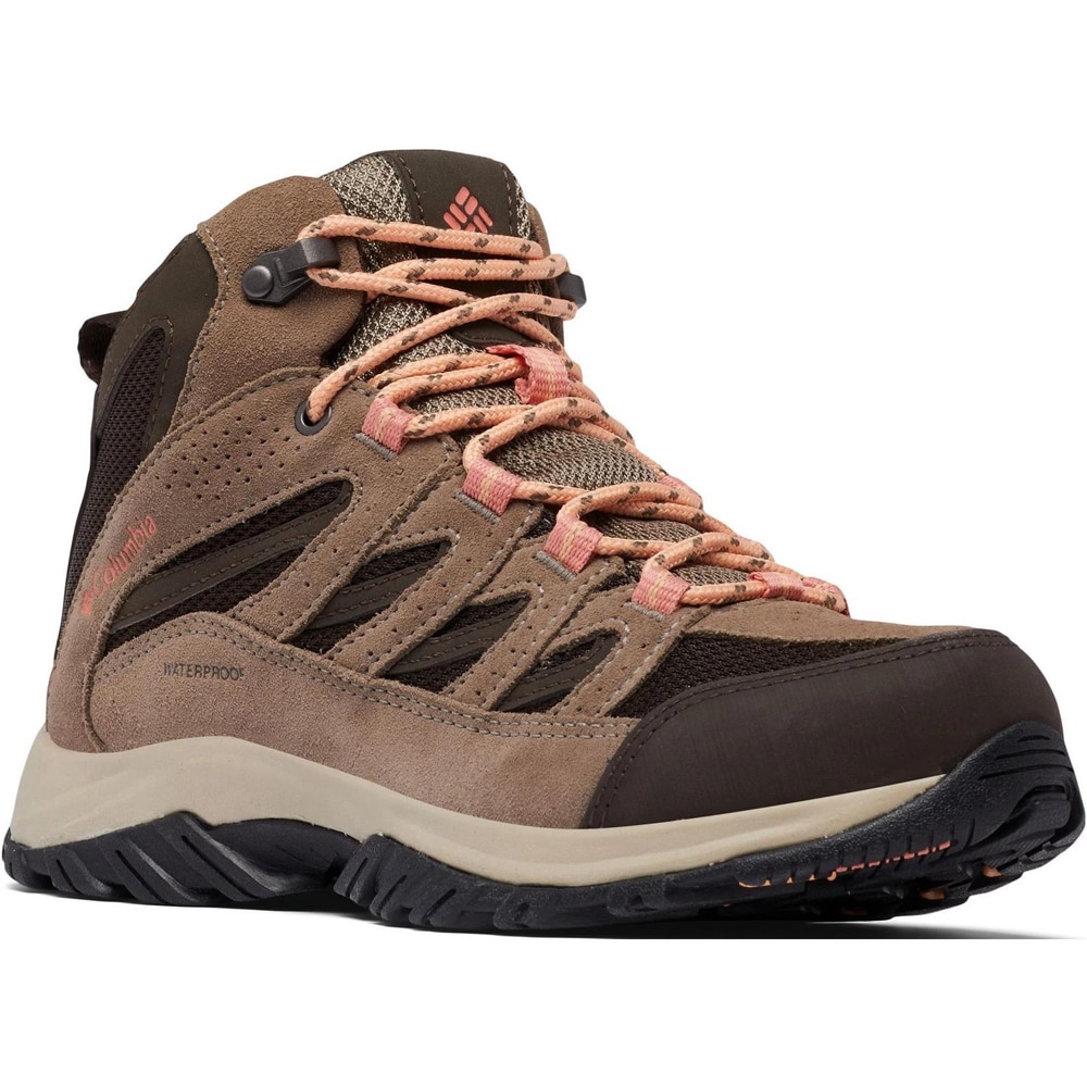 Ghete drumetie femei COLUMBIA Crestwood Mid Waterproof, marimea 39, maro