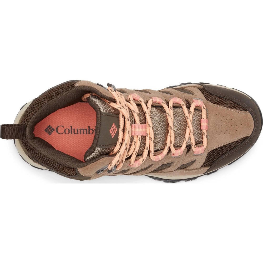 Ghete drumetie femei COLUMBIA Crestwood Mid Waterproof, marimea 39, maro