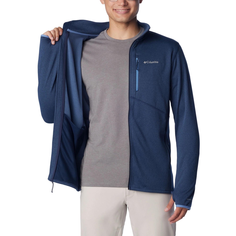 Jacheta barbati COLUMBIA Park View Fleece Full Zip, marimea S, albastru