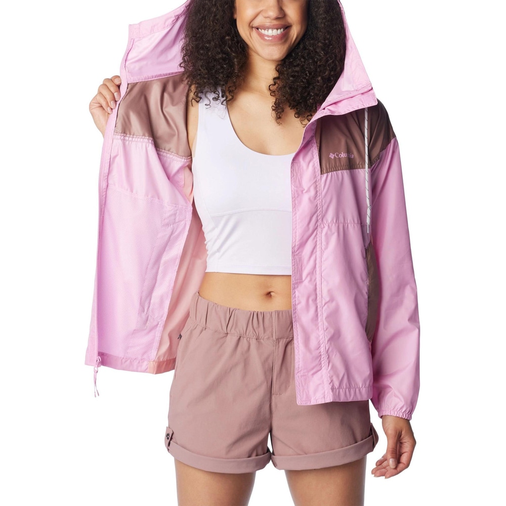 Jacheta femei COLUMBIA Flash Challenger Windbreaker, marimea S, roz
