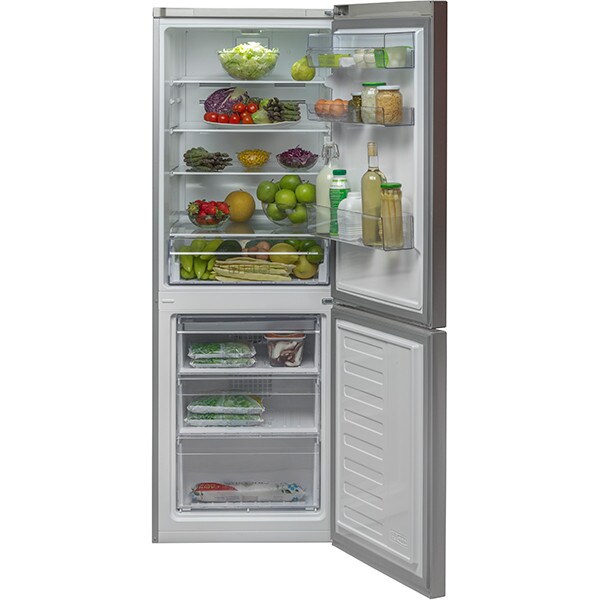 Combina frigorifica BEKO RCNA340K20XP, NeoFrost, 302 l, H 175 cm, Clasa A+, inox