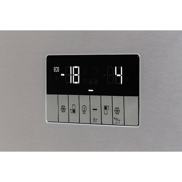 Combina frigorifica GRUNDIG GKN 16820 FX, Duo-Cooling No Frost, 316 l, H 184.5 cm, Clasa A++, inox